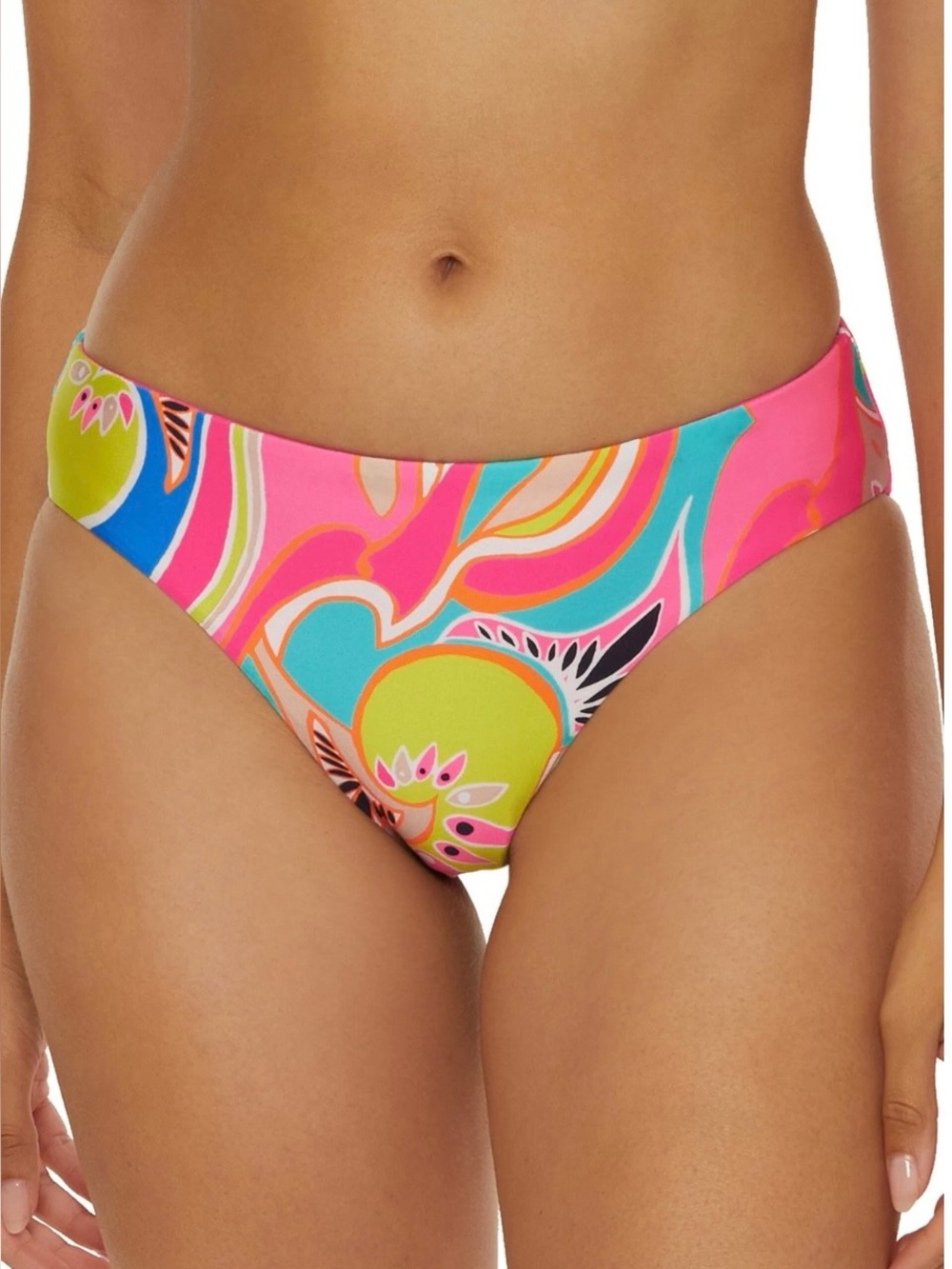 Trina Turk Women’s Venus Reversible Hipster Bikini Bottom, Size 4